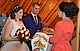 В Ливнах сыграли сотую свадьбу