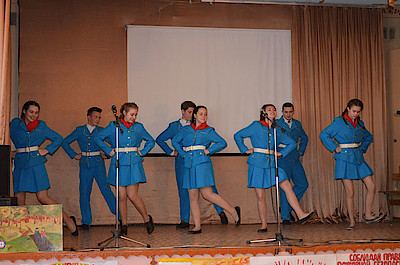 Новости Ливны -Момент выступления (фото автора).