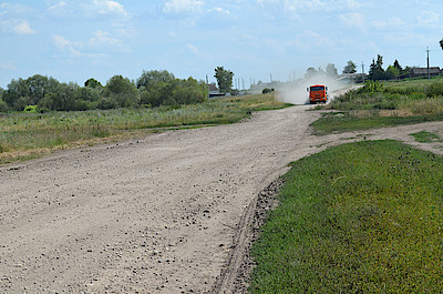 Новости Ливны -Дорога в Екатериновке (фото автора). Новости Ливны -Дорога в Екатериновке (фото автора).