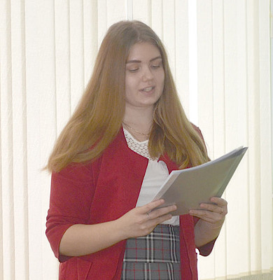 Новости Ливны -Участник конференции А.Ревина. Фото автора.