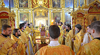 Новости Ливны -Соборное служение ливенских священников.
