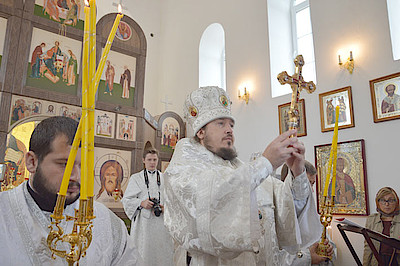 Новости Ливны -Храм в честь Александра Невского в Коротыше. Фото автора.