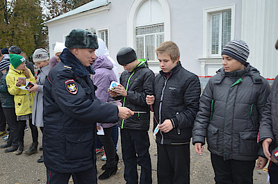 Новости Ливны -Момент акции (фото автора).