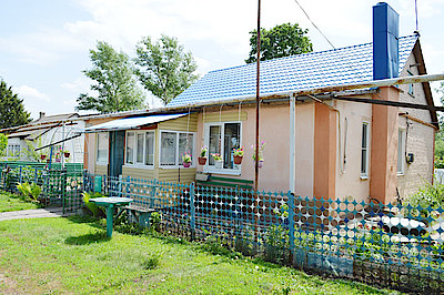 Новости Ливны -Улица Садовая в Козьминском (фото автора).