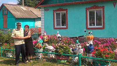 Новости Ливны -У самовара я и моя Валя!