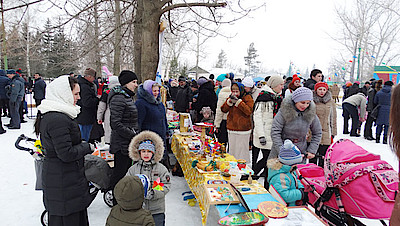 Новости Ливны -На ярмарке в Долгом (фото Т. Михайловой).