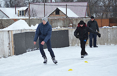 Новости Ливны -Момент соревнований (фото автора).