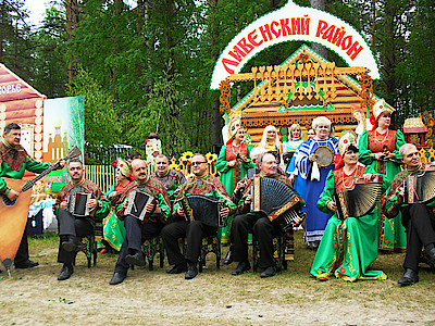 Новости Ливны -«Ливенские гармошки» (фото И. Леонтьевой).