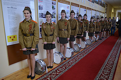 Новости Ливны -Выставка архивных документов. Фото автора.