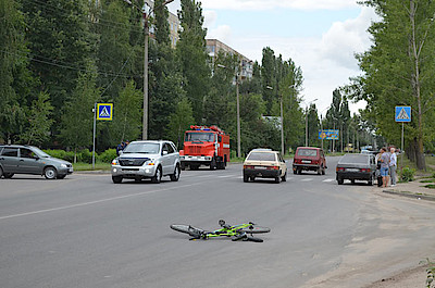 Новости Ливны -На месте ДТП (фото автора).
