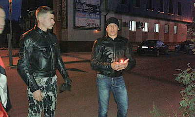 Новости Ливны -Байкеры зажигают свечи (фото с сайта vk.com).