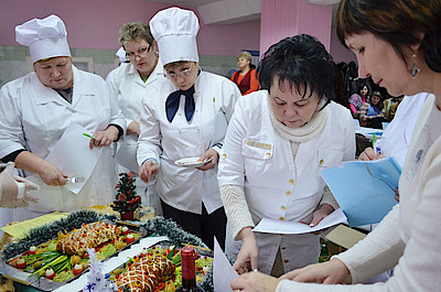 Новости Ливны -Блюдо победителя конкурса.