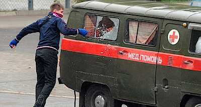 Новости Ливны -Нападение на скорую. Фото сайта vm.ru