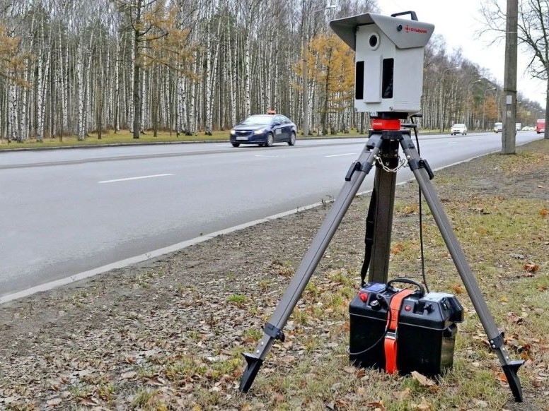 На дороге Ливны – Красная Заря появился передвижной комплекс фотовидеофиксации